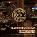 😂Old Fuckers Club Hanging Sign