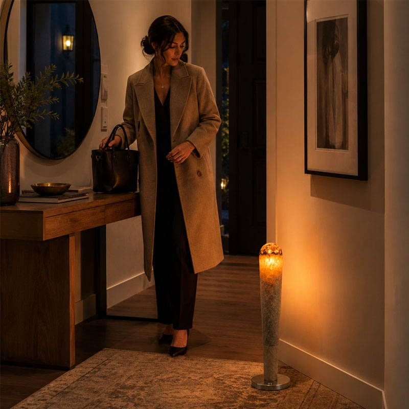 🔥🌋Molten Glow Floor Lamp