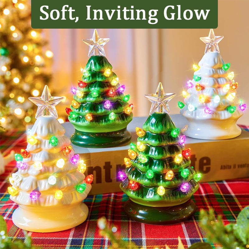 🎄Christmas Set of 4 Mini Nostalgic Tree Ornaments with Gift Bags