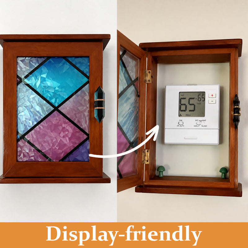 🏡 🌙 Mystic Iridescent Glass Wall Decor Accent
