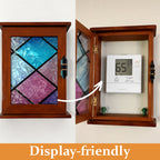 🏡 🌙 Mystic Iridescent Glass Wall Decor Accent
