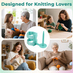 🧶 Portable Arm Yarn Holder – Hands‑Free Anti‑Roll Yarn Support for Knitting & Crochet
