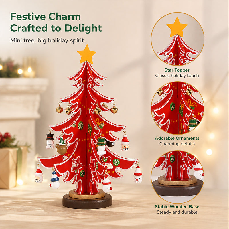 🎄Fun Family Christmas Craft | Put‑Together 3D Festive Table Accent For Cozy Holiday Vibes