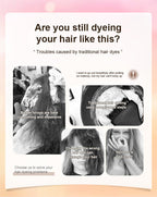 🟧3-in-1 comb for hair coloring | Easy at-home hair coloring with integrated brush