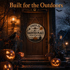 🎃This Is My Haunted Place Halloween Door Sign