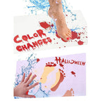 🎁Early Halloween Promotion🎃-Halloween Bloody Color Changing Bath Mat
