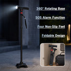 🔥 Must-Have Senior Smart Cane – Foldable Aluminum with LED Light & Quad Anti-Slip Feet