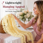 🌸 Dreamy Hanging Floral Garland ✨ Lush Decor for Weddings & Parties