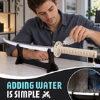 ⚔️ Samurai Sword Humidifier – Cool Anime Desk Decor Mist Maker!