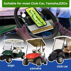 Golf Cart Steering Wheel Phone Mount⛳ — Your All-in-One Command Center for Every Round