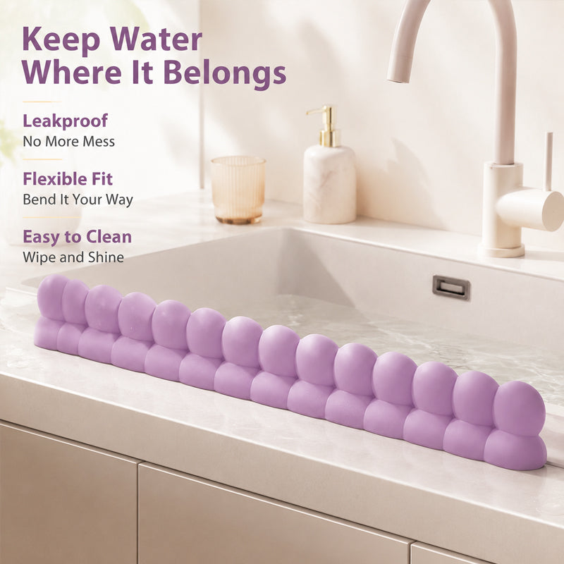 🏡Silicone Sink Splash Guard Keep Your Kitchen Dry & Tidy