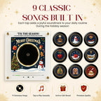 🎄 Interactive Musical Christmas Fridge Magnet | 9 Built‑in Classic Holiday Tunes Kitchen Decor