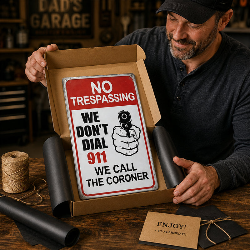 🚫No Entry Decorative Plate