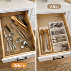 🧺 Non‑Slip Easy‑Cut Shelf & Drawer Liner Kitchen Storage Accessory