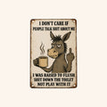 Sarcastic Donkey Wall Decor | Funny Attitude Artwork 😂😂