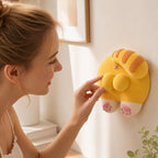 Whimsical Cat Butt Switch Cover - 3D Printed Home Decor & Wall Flaw Concealer