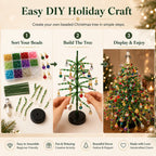 🎄✨DIY Beaded Christmas Tree Kit