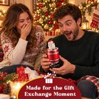 🎅 Quirky Santa Novelty Storage Box – Fun Adult White Elephant Gift!
