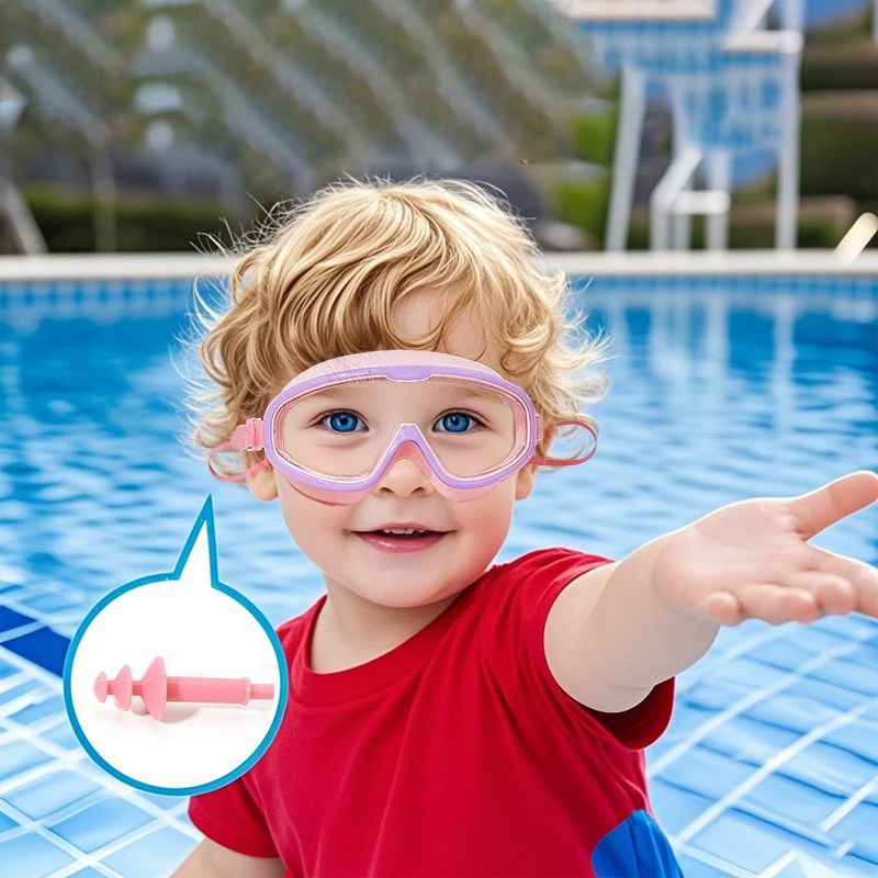 🏊‍♀️LIMITED TIME SALE 50% OFF🎁-HD children's large frame waterproof and anti-fog swimming goggles