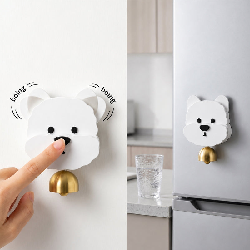 🐶 Cute West Highland White Terrier Adhesive Doorbell & Fridge Magnet