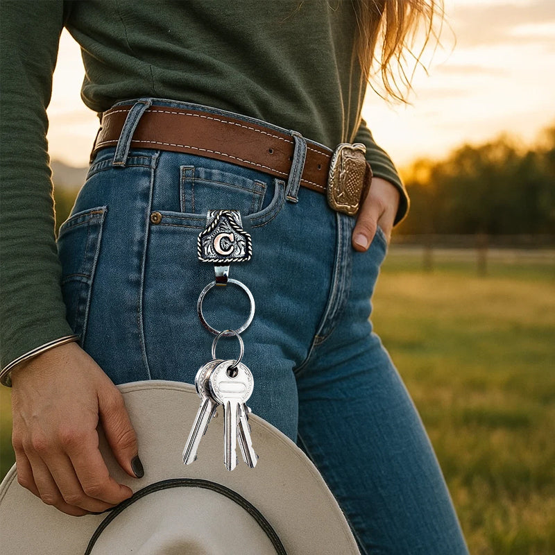 🔥Vintage Letter Keychain