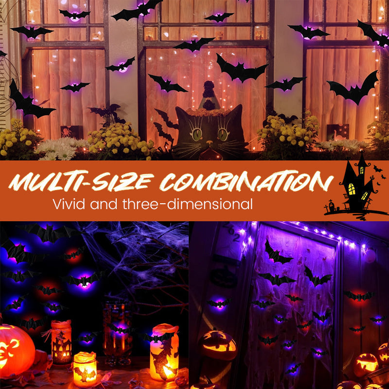 🦇Halloween LED Flying Bat Decorations