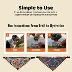 🐾Dog Water Bandana