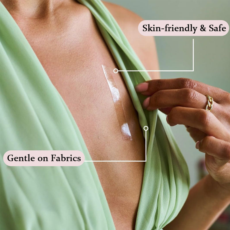 ✨ Invisible Double-Sided Fashion Tape Strips For Secure All-Day Hold 👗