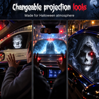 👻 Halloween Car Window Projector