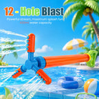 💦 Upgraded 360° Rotating Water Blaster For Kids 🌊