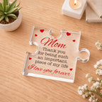 ‼️LAST DAY SPECIAL PRICE￡4.99🧩 Acrylic Puzzle Desk Decoration