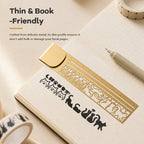 Cat Template Multi-functional Bookmark Ruler📚✨