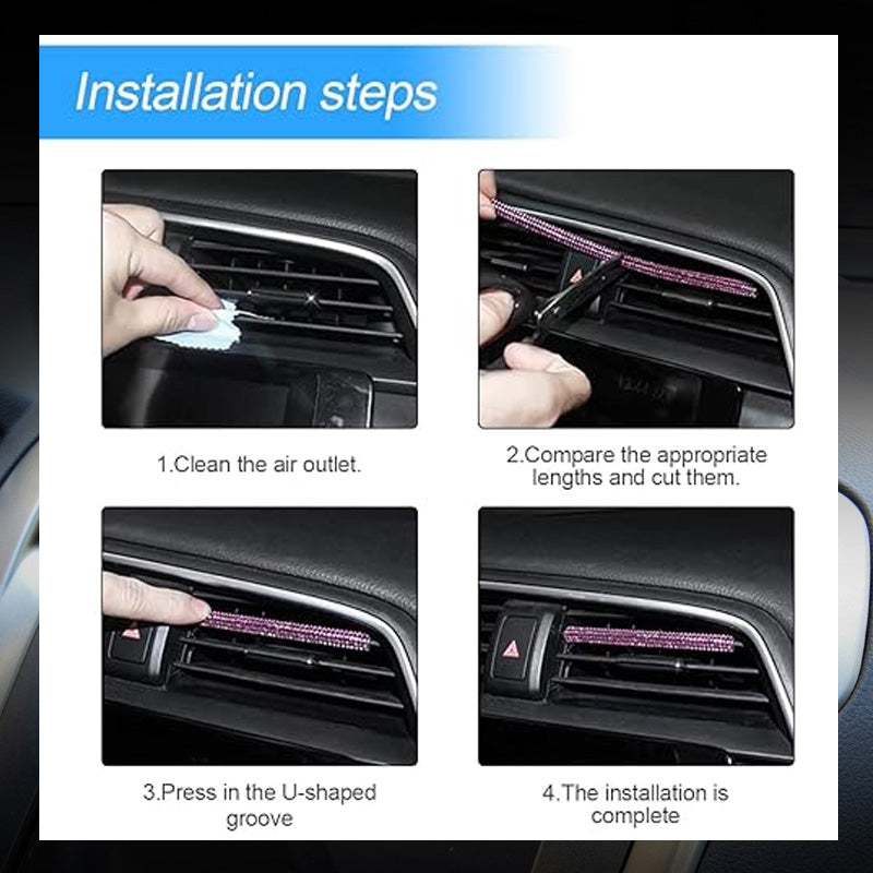 ⏰LAST DAY SPECIAL PRICE: ￡4.99‼️Car Air Vent Decoration Strip