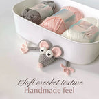 🧶Adorable Animal Knitted Coaster