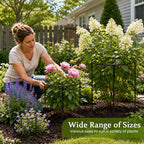 🌸🌿Round Plant Support Frame – Garden Stem Support Ring