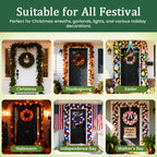 🎄Adjustable Christmas Wreath Hanger Rod