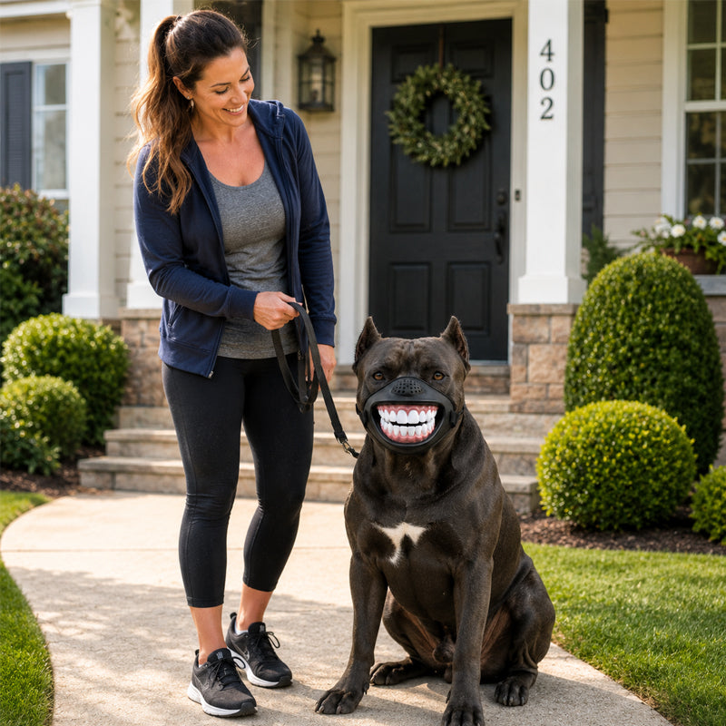 😂 Hilarious Smiling Dog Muzzle｜Viral‑Worthy Pet Photo Accessory