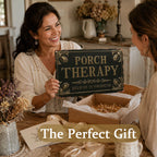 🪑 Porch Therapy Metal Sign
