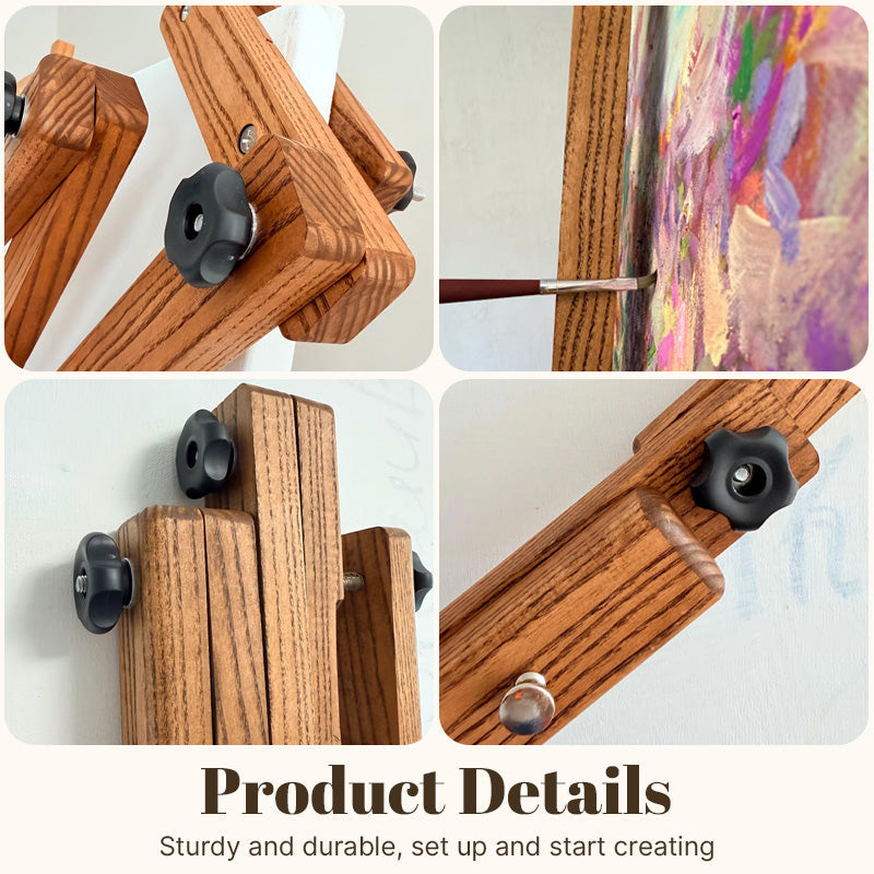 🎨 Canvas Support Stick – Adjustable Hand‑Rest Tool For Steady Detail Painting