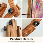 🎨 Canvas Support Stick – Adjustable Hand‑Rest Tool For Steady Detail Painting