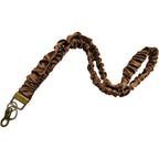 ✨Handmade Pleated Fabric Phone Lanyard with Metal Clasp - Long Neck Strap & Decorative Chain