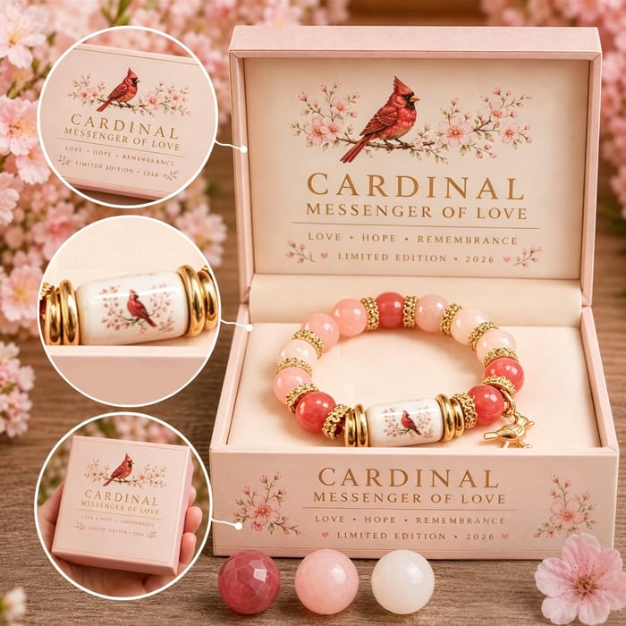 ❤️ Liefde, herinnering en zegeningen van de kardinaal 🕊️ | Armband in beperkte oplage 2026