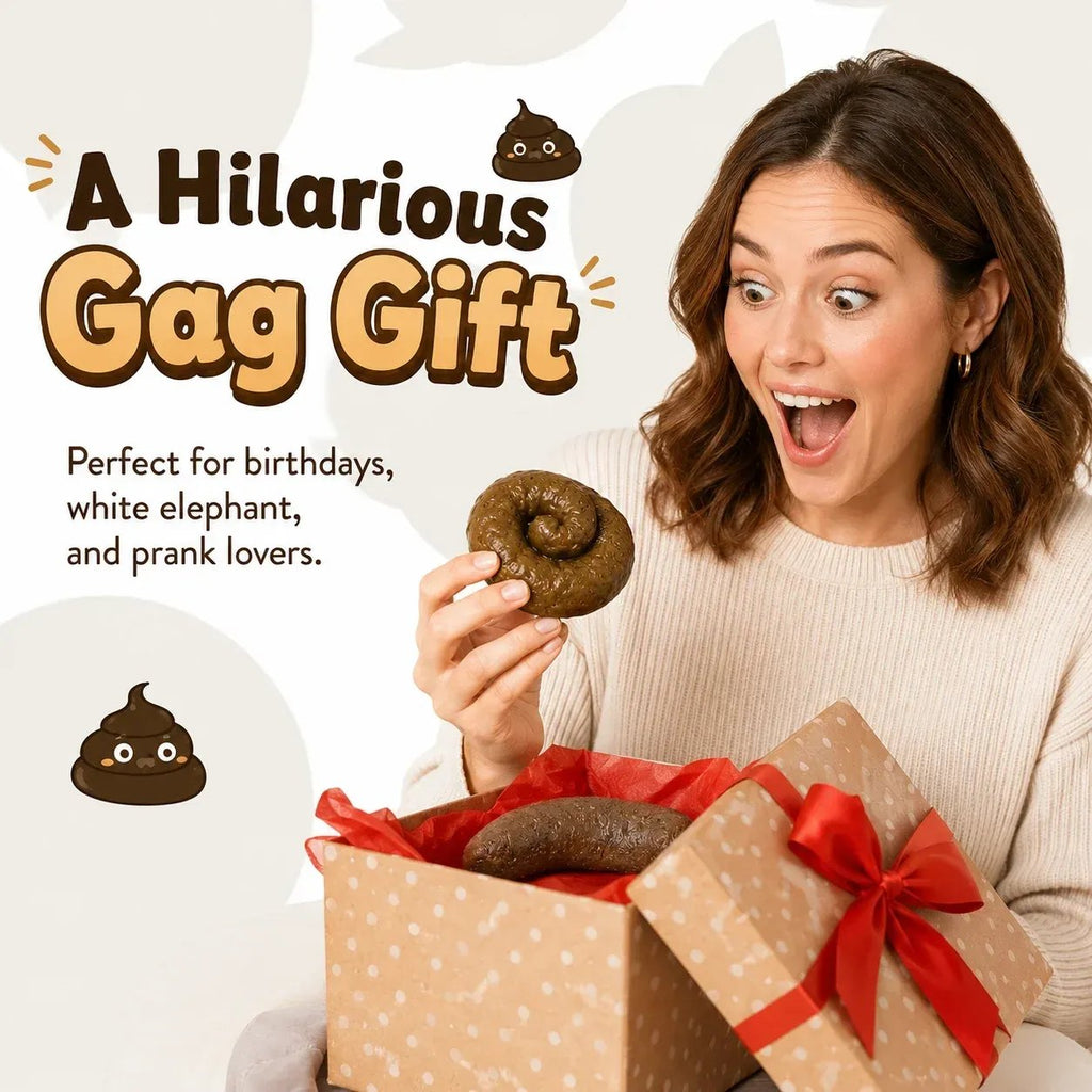 💩 Realistic Squishy Fake Poop Prank Prop — Get Epic Reactions Instantly!