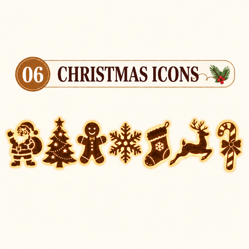 🦌 LED Reindeer Wall Decorations – Day‑Night Glowing Christmas Wall Accent For Your Home