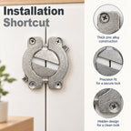 🔧 Tabletop Joining Connector & Fastener – Perfect Flush Table Panel Joints!