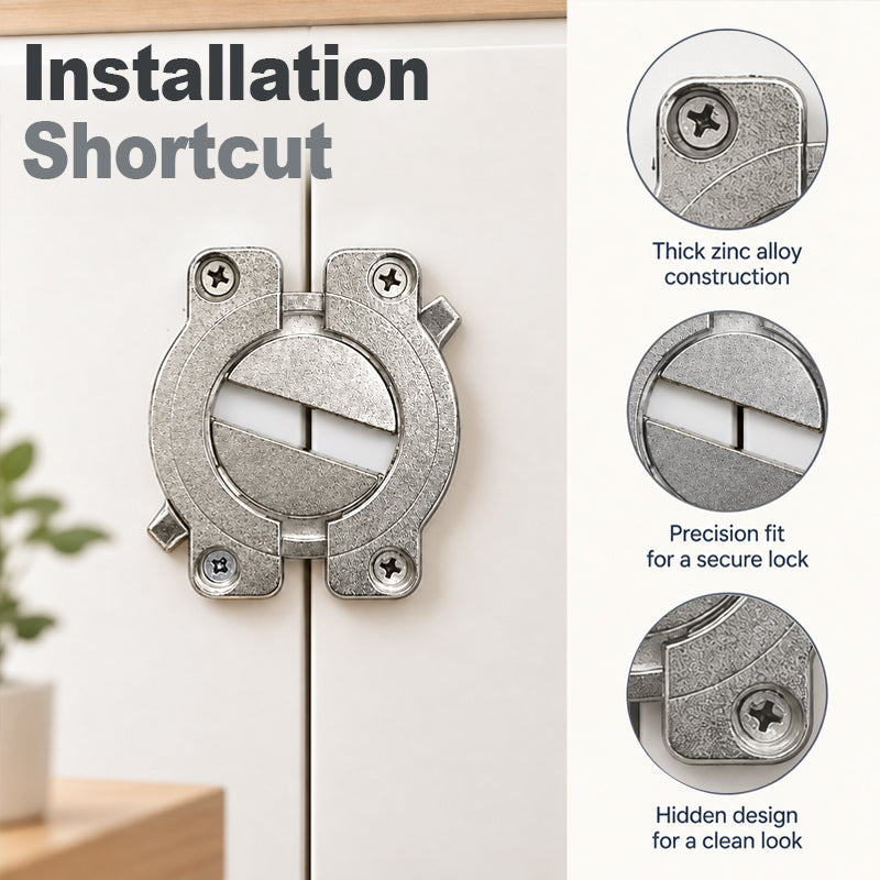 🔧 Tabletop Joining Connector & Fastener – Perfect Flush Table Panel Joints!