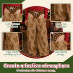 🎄 Playful‑Print Christmas Holiday Pants – Stand‑Out Festive Party Wear