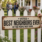 🏡❤️ Best Neighbor Garden Sign