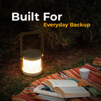 🏮 Collapsible 2‑in‑1 Portable Lantern Night Light, Type‑C Rechargeable Bedside Reading Lamp