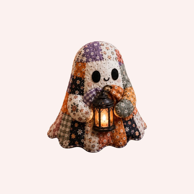 👻🧵 DIY Patchwork Ghost Doll
